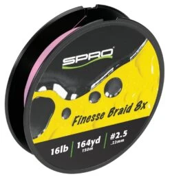 SPRO Finesse Braid 8x Flash Pink 164 Yards -Professional Fishing Store 39781706170457