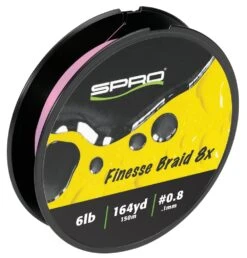 SPRO Finesse Braid 8x Flash Pink 164 Yards -Professional Fishing Store 39781706203225