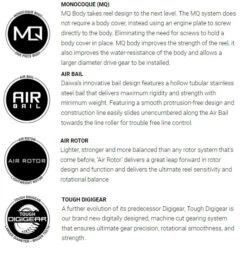 Daiwa Ballistic LT MQ Spinning Reels -Professional Fishing Store ballistic mq lt 5