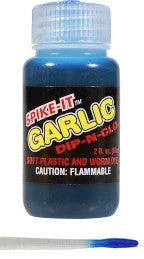 Spike-It Dip-N-Glo Garlic Scented Worm Dye 2 Oz. 6 Spike-It Dip-N-Glo Garlic Scented Worm Dye 2 Oz. - Image 4