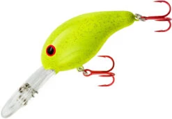 Bandit 300 Crappie Series Deep Diving Crankbait -Professional Fishing Store chartreuse sparkle
