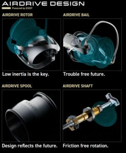 Daiwa Exist LT Spinning Reel -Professional Fishing Store exist airdrive