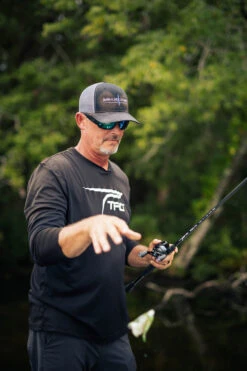 Temple Fork Outfitters Tactical Elite Bass Baitcasting Rods -Professional Fishing Store tfo tactical elite bass bottom banner lifestyle 3 1